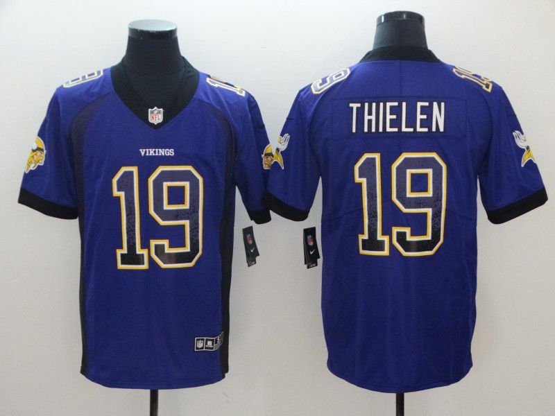 Men Minnesota Vikings #19 Thielen Purple Nike Drift Fashion Limited NFL Jersey->houston texans->NFL Jersey